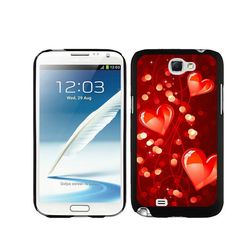 Valentine Love Balloon Samsung Galaxy Note 2 Cases DMU - Click Image to Close